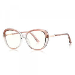 Techsuit Ochelari De Calculator Dama Techsuit 2265, Anti-Blue Light, Maro Deschis - gsmboutique