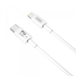 XO Design Cablu Date si Incarcare USB-C - Lightning XO Design NB-Q189B, 20W, 2m, Alb - gsmboutique