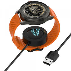 Techsuit Cablu Incarcare Techsuit TXC9 pentru Xiaomi Watch S4 Sport, USB-A, Negru