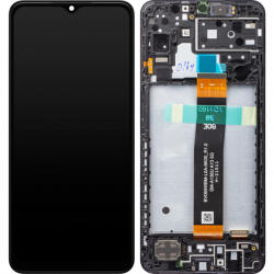 Samsung Display cu Touchscreen Samsung Galaxy A13 5G A136, cu Rama, Negru, Service Pack GH82-29077A (GH82-29078A)