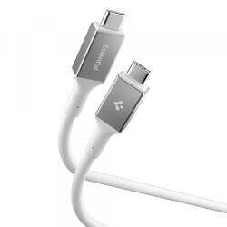 Spigen Cablu Date si Incarcare USB-C - USB-C Spigen EB24015CC, 240W, 1.5m, Alb ACA10422 (ACA10422)