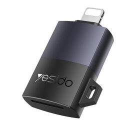 Yesido Cititor Card Lightning Yesido GS38, microSD, Gri