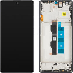 Xiaomi Display cu Touchscreen Xiaomi Redmi Note 13 Pro 4G, cu Rama, Negru (Midnight Black), Service Pack 56000300N600 (56000300N600)