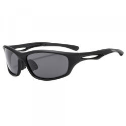 Techsuit Ochelari De Ciclism Unisex Techsuit 9309, Polarizati, Negri Gri