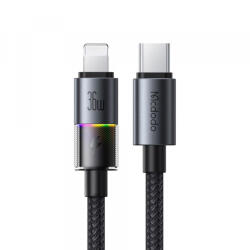 Mcdodo Cablu Date si Incarcare USB-C - Lightning McDodo CA-8190 Colorful, 36W, 1.2m, Negru - gsmboutique