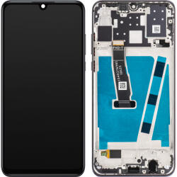 MP Display cu Touchscreen MP compatibil cu Huawei nova 4e / P30 lite, cu Rama, Versiune Camera Frontala 24, Negru - gsmboutique
