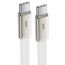 ACEFAST Cablu Date si Incarcare USB-C - USB-C Acefast C24-03, 60W, 1.2m, Alb - gsmboutique