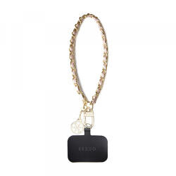 Guess Snur Telefon Guess Saffiano 4G Charm, Negru