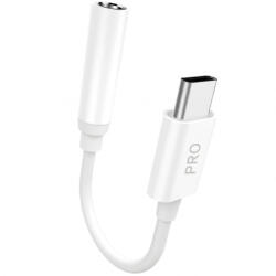 Dudao Adaptor Audio USB-C - 3.5mm Dudao L16CPro, Alb
