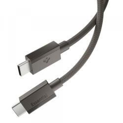 Spigen Cablu Date si Incarcare USB-C - USB-C Spigen EB6015CC, 60W, 1.5m, Gri ACA10418 (ACA10418)