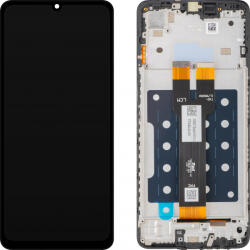 Samsung Display cu Touchscreen Samsung Galaxy A07 5G A076, cu Rama, Negru, Service Pack GH81-28713A (GH81-28713A)