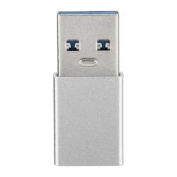 Blue Star Adaptor Date si Incarcare USB-C - USB-A Blue Star, Alb - gsmboutique