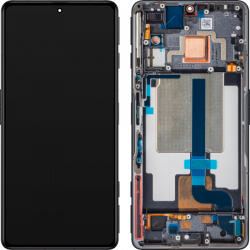 Xiaomi Display cu Touchscreen Xiaomi Poco F4 GT, cu Rama, Negru (Stealth Black), Service Pack 5600090L1000 (5600090L1000)