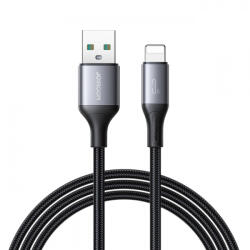 JOYROOM Cablu Date si Incarcare USB-A - Lightning Joyroom S-A28 Flash, 18W, 2m, Negru - gsmboutique