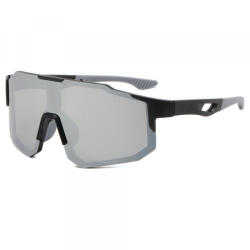 Techsuit Ochelari De Ciclism Unisex Techsuit 9337, Protectie UV, Negri Argintii