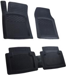 DeluxeBoss Set Covorase Auto Universale Deluxe Boss, decupabile, tip tavita, negru, 5 bucati