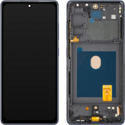 MP Display cu Touchscreen MP compatibil cu Samsung Galaxy S20 FE G780, cu Rama, Versiune OLED, Bleumarin - gsmboutique