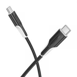 BOROFONE Cablu Date si Incarcare USB-C - USB-C Borofone BX119 New, 60W, 1m, Negru - gsmboutique