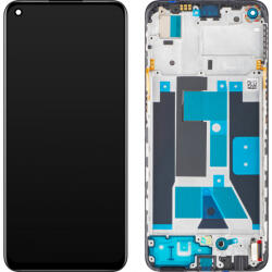 Realme Display cu Touchscreen Realme 9, cu Rama, Negru, Service Pack 4130176 (4130176)