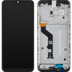 Motorola Display cu Touchscreen Motorola Moto G9 Play, cu Rama, Negru, Service Pack 5D68C17397 (5D68C17397RR)