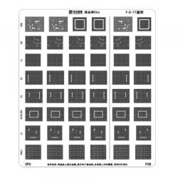 Amaoe Sablon Mascare UV CI Amaoe pentru Apple iPhone XS - 17 Air Series, IC