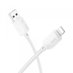 hoco. Cablu Date si Incarcare USB-A - Lightning HOCO X113, 18W, 1m, Alb - gsmboutique