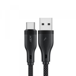 ACEFAST Cablu Date si Incarcare USB-A - USB-C Acefast C8-04, 18W, 1.2m, Negru - gsmboutique