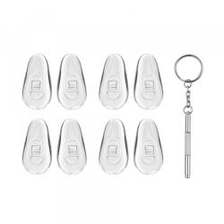 Techsuit Pernute Siliconice Ochelari si Surubelnita Techsuit ST1, Set 4 bucati, Transparente