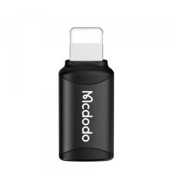 Mcdodo Adaptor Date si Incarcare USB-C - Lightning McDodo OT-7680, Negru