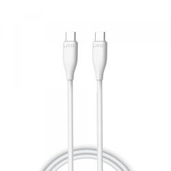 Lito Cablu Date si Incarcare USB-C - USB-C Lito LD03, 60W, 1m, Alb - gsmboutique