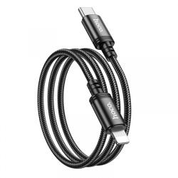 hoco. Cablu Date si Incarcare USB-C - Lightning HOCO X89, 20W, 1m, Negru - gsmboutique