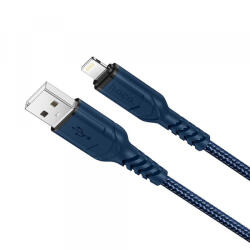hoco. Cablu Date si Incarcare USB-A - Lightning HOCO X59 Victory, 18W, 1m, Albastru - gsmboutique