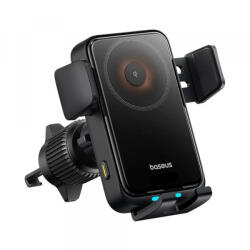 Baseus Incarcator Auto Wireless Baseus Wisdom Pro Vent, 15W, 1.67A, Negru C40381501123-00 (C40381501123-00)