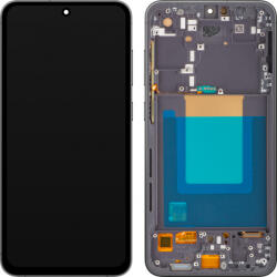MP Display cu Touchscreen MP compatibil cu Samsung Galaxy S24 FE S721, cu Rama, Versiune OLED, Negru - gsmboutique