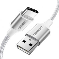 UGREEN Cablu Date si Incarcare USB-A - USB-C UGREEN US288, 18W, 2m, Alb