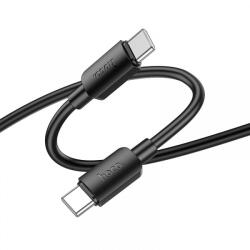 hoco. Cablu Date si Incarcare USB-C - USB-C HOCO X96, 60W, 1m, Negru - gsmboutique