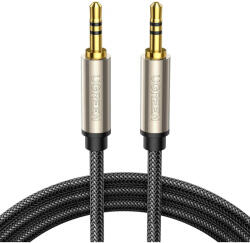 UGREEN Cablu Audio 3.5mm - 3.5mm UGREEN AV125, 2m, Gri - gsmboutique
