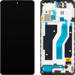 MP Display cu Touchscreen MP compatibil cu Xiaomi Redmi Note 10 Pro, cu Rama, Negru - gsmboutique