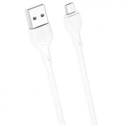 XO Design Cablu Date si Incarcare USB-A - microUSB XO Design NB200, 10W, 1m, Alb - gsmboutique