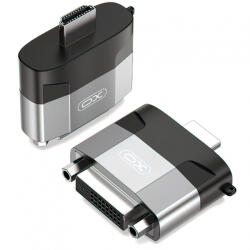XO Design Adaptor Video XO Design GB013, HDMI - DVI, 1080P, Gri - gsmboutique