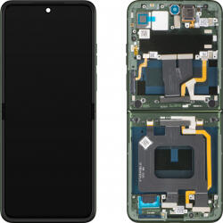 Motorola Display cu Touchscreen Motorola Razr 70 Plus, cu Rama, Sub Inner, Verde (Pantone Mountain View) Service Pack 5D68C32313 (5D68C32313)