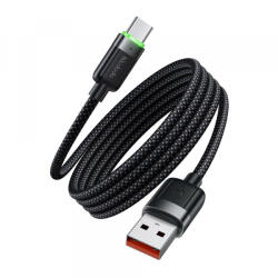 Mcdodo Cablu Date si Incarcare USB-A - USB-C McDodo CA-5650 Self Winding, 66W, 1.2m, Negru - gsmboutique