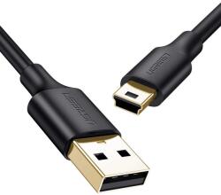 UGREEN Cablu Date si Incarcare USB-A - miniUSB UGREEN US132, 3m, Negru - gsmboutique