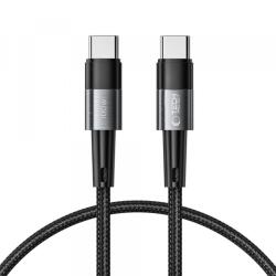 Tech-Protect Cablu Date si Incarcare USB-C - USB-C Tech-Protect Ultraboost, 100W, 0.25m, Gri - gsmboutique