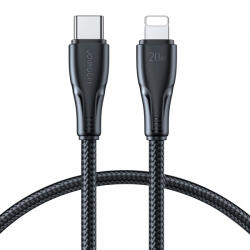 JOYROOM Cablu Date si Incarcare USB-C - Lightning Joyroom S-A11, 20W, 1.2m, Negru - gsmboutique