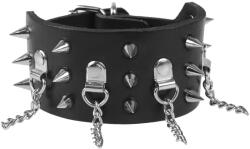 Leather & Steel Fashion brățară LEATHER & STEEL FASHION - Spike and Chain - LSF1 156