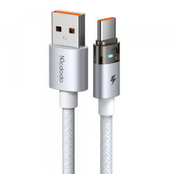 Mcdodo Cablu Date si Incarcare USB-A - USB-C McDodo CA-6892, 66W, 1.2m, Alb - gsmboutique