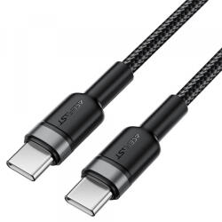 ACEFAST Cablu Date si Incarcare USB-C - USB-C Acefast C22-03, 60W, 1.2m, Negru - gsmboutique