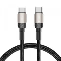 Tech-Protect Cablu Date si Incarcare USB-C - USB-C Tech-Protect Ultraboost EVO, 100W, 1m, Argintiu - gsmboutique