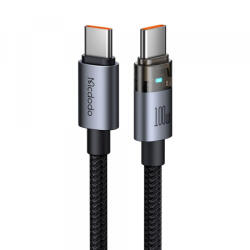 Mcdodo Cablu Date si Incarcare USB-C - USB-C McDodo CA-5580, 100W, 1.2m, Negru - gsmboutique